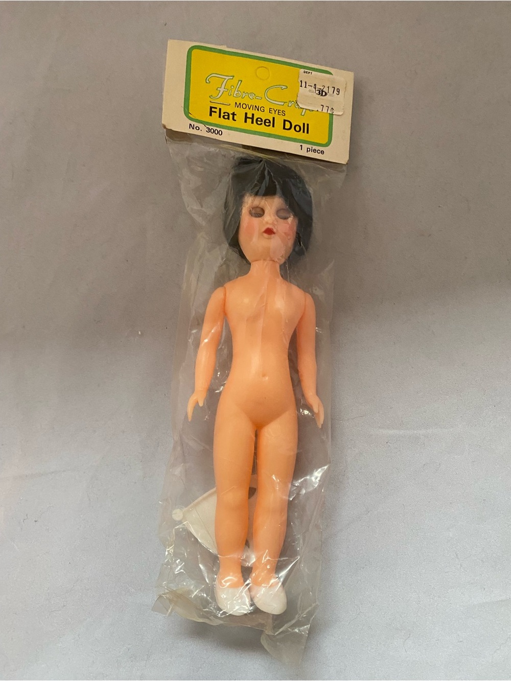 Fibre-Craft Moving Eyes Flat Heel Doll No. 3000